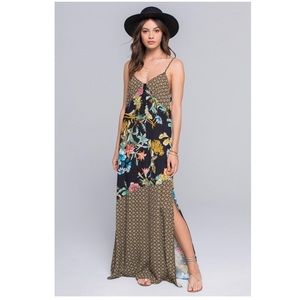Band of Gypsies - Candice Tropical Mix Maxi Dress